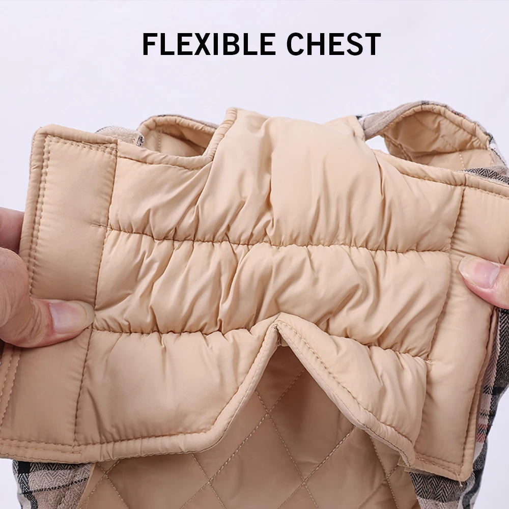 Waterproof, Soft, Reversible Dog Jacket