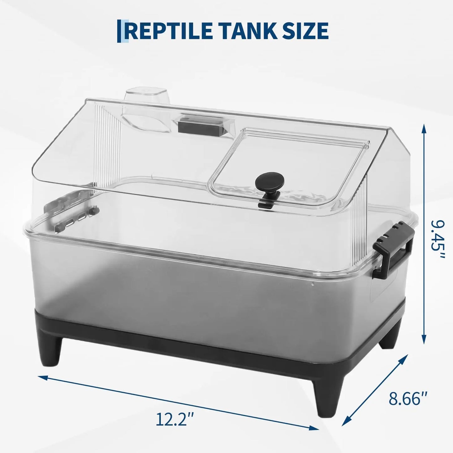 Small Acrylic Reptile Terrarium Kit With Lid
