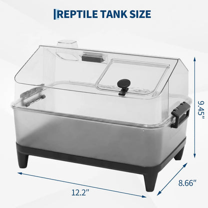 Small Acrylic Reptile Terrarium Kit With Lid