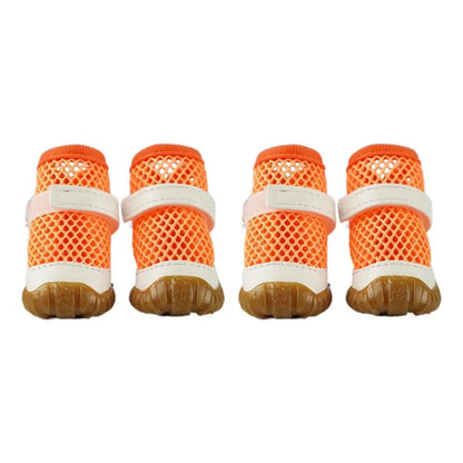 Breathable Dog Summer Net Shoes