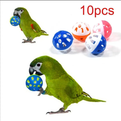 10pcs Colorful Hollow Rolling Ball