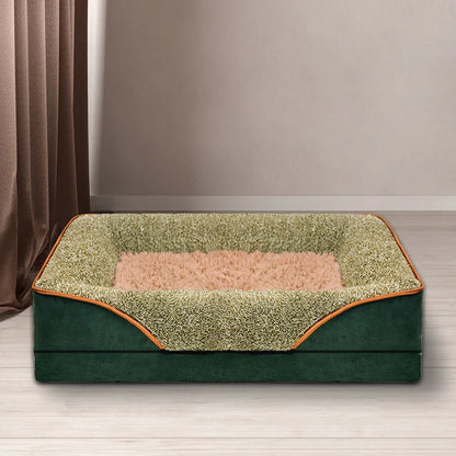 Oversized bed With Raised Edges For All Seasons