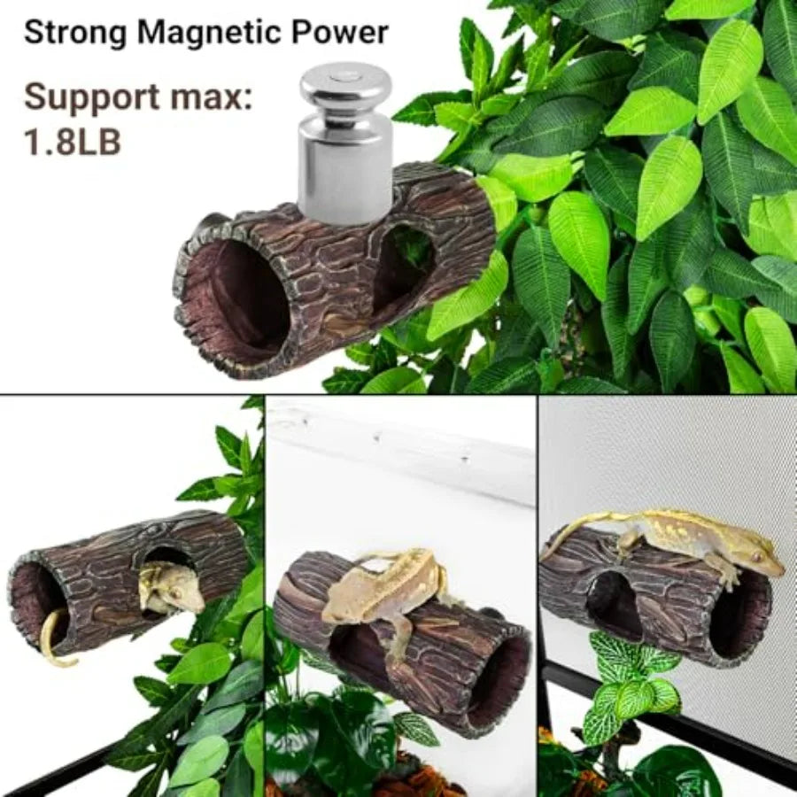 Magnetic, Hollow Resin Tree Trunk