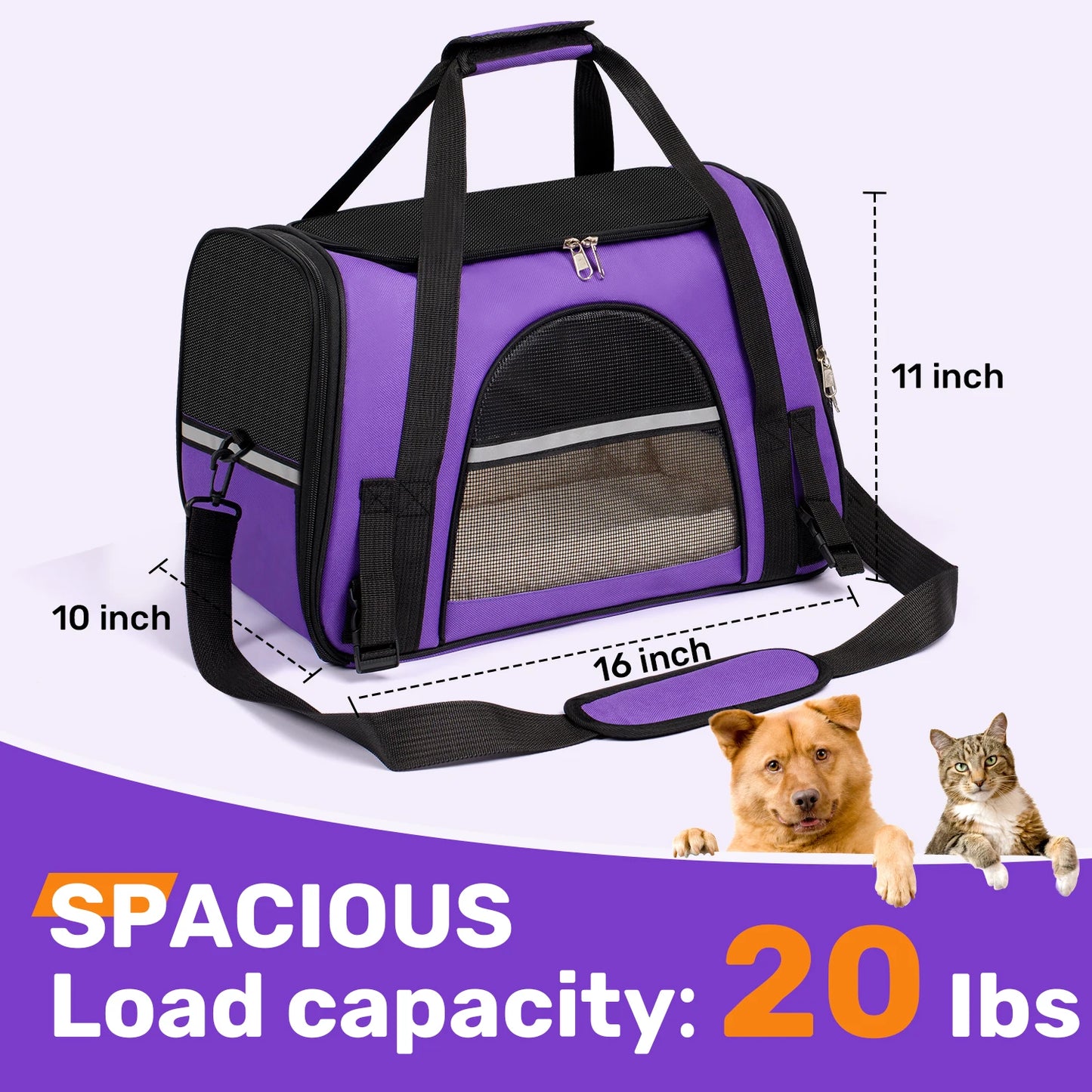Small, Medium Dog & Cat Carrier