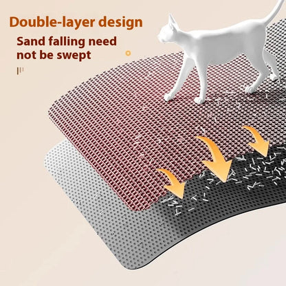 XL Washable Heavy Duty Cat Litter Mat