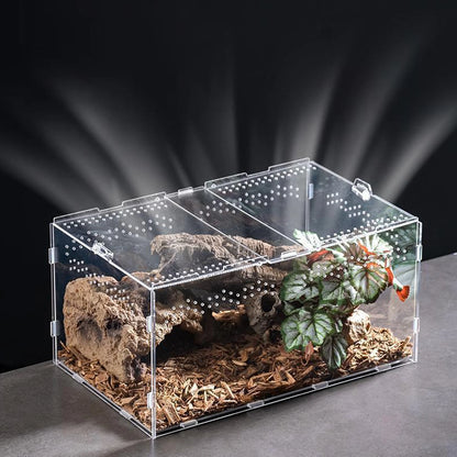 Acrylic Transparent Reptile Breeding Box