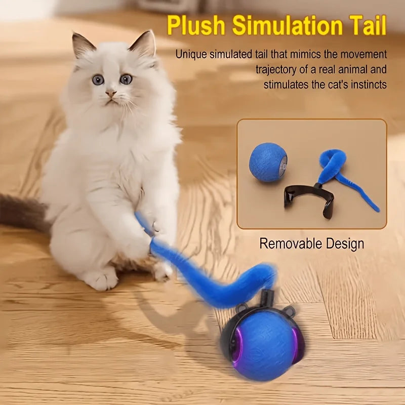 Automatic Rolling Ball for Indoor Cats