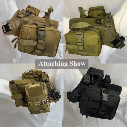 Large Dog Tactical Pouches Set