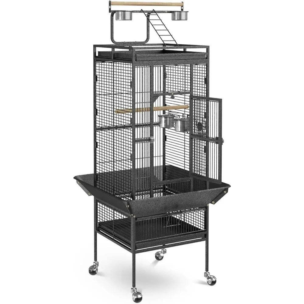 61-inch Large Bird Cage w/Rolling Stand