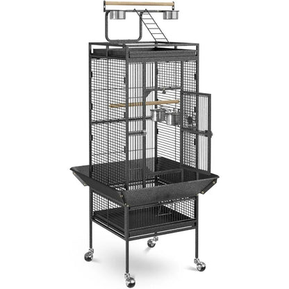 61-inch Large Bird Cage w/Rolling Stand