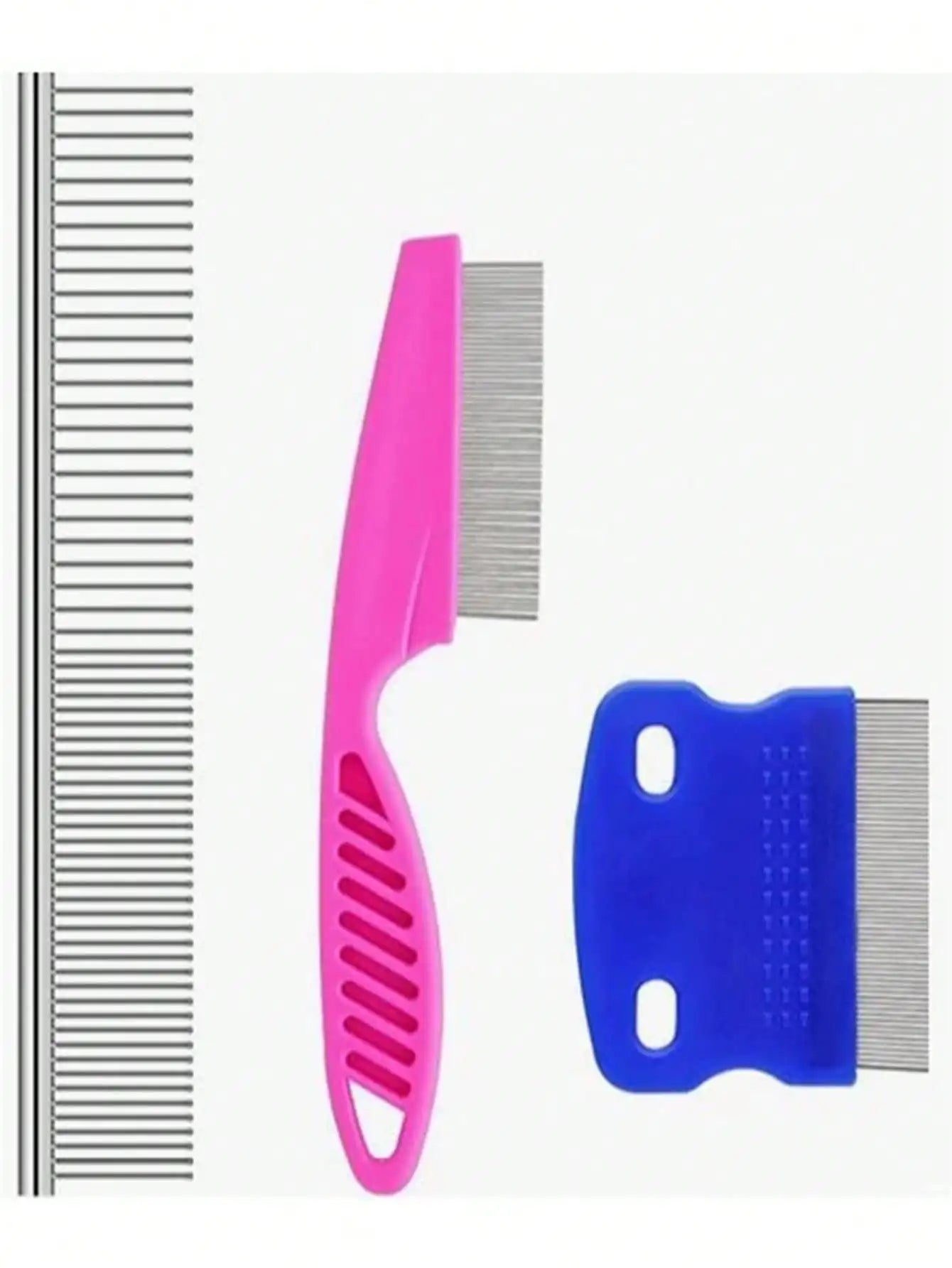4pcs Stainless Steel Lice Comb Set