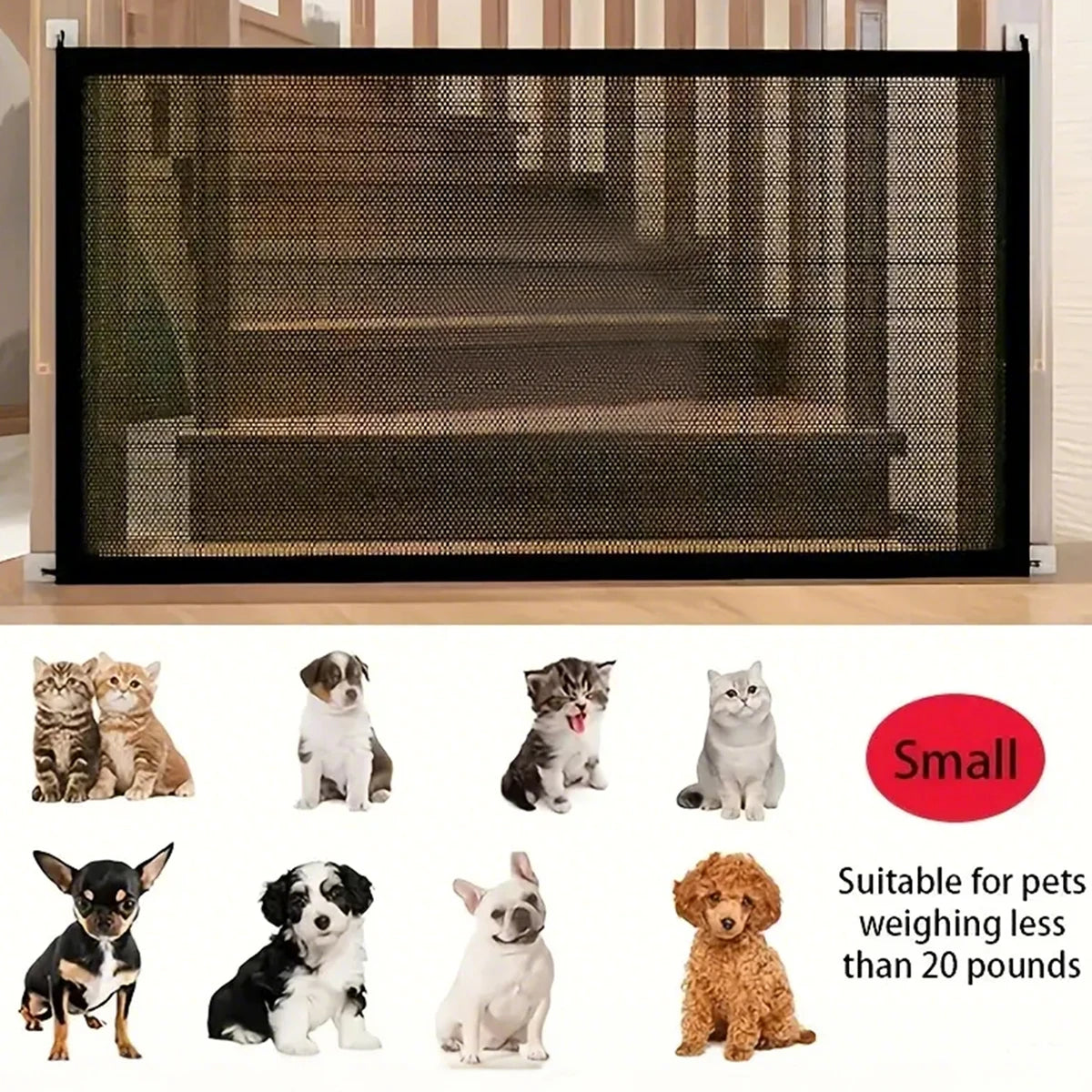 6 pcs Hook Pet Barrier Fence