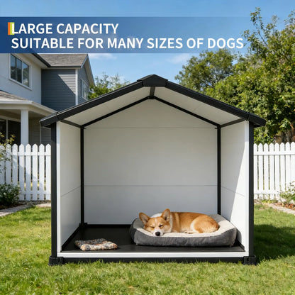 Waterproof, Insulated Outdoor Dog House
