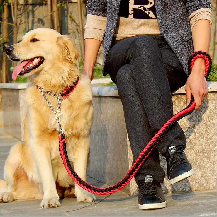 Double Strand Leash & Rope for Large Dogs