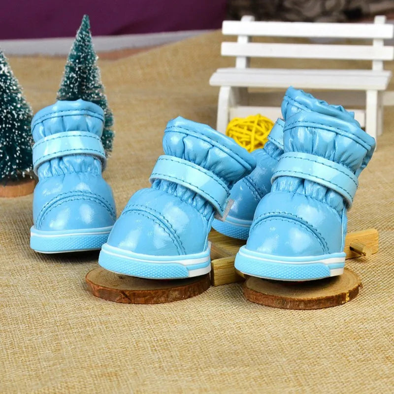 Small Dog Warm Waterproof Shoes