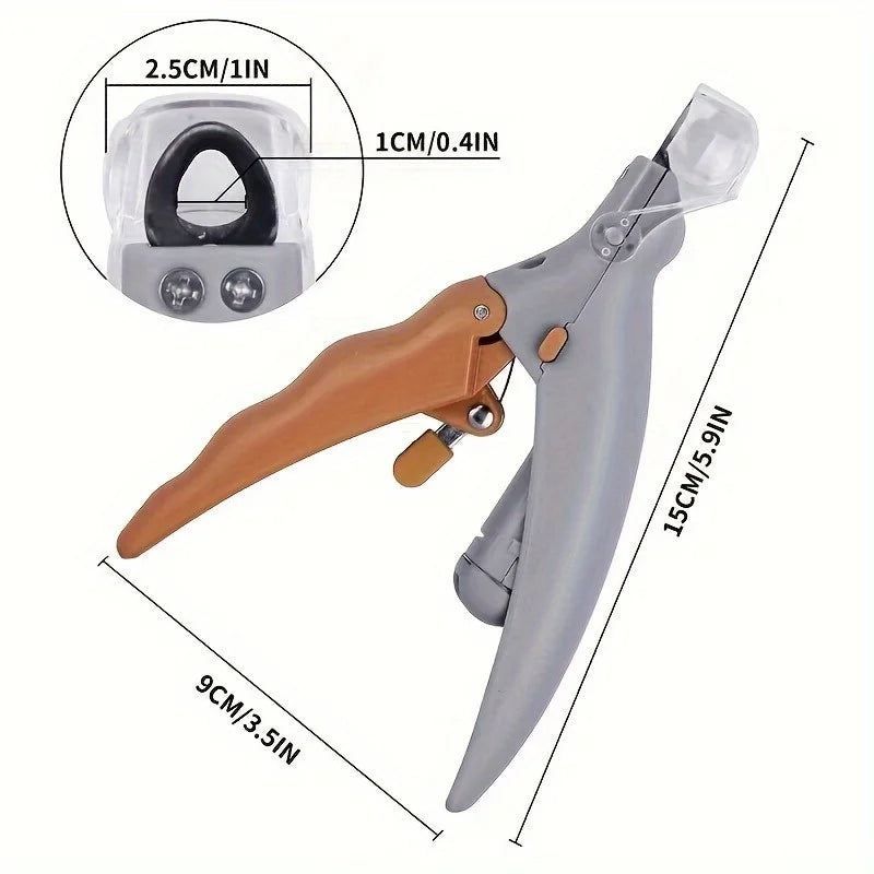 Pet Nail Clipper, Trimmer w/Steel Blades