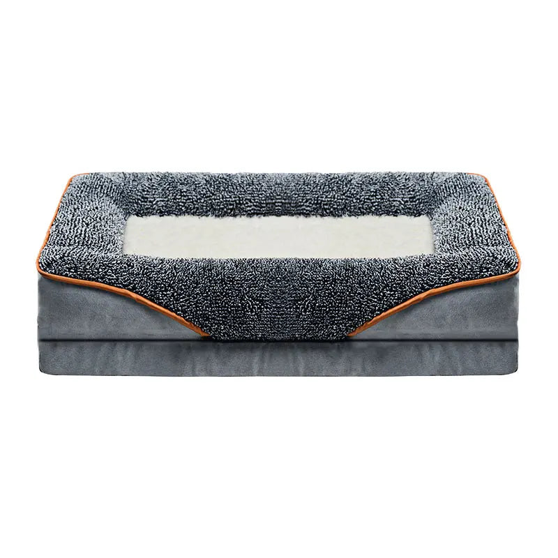 Oversized bed With Raised Edges For All Seasons