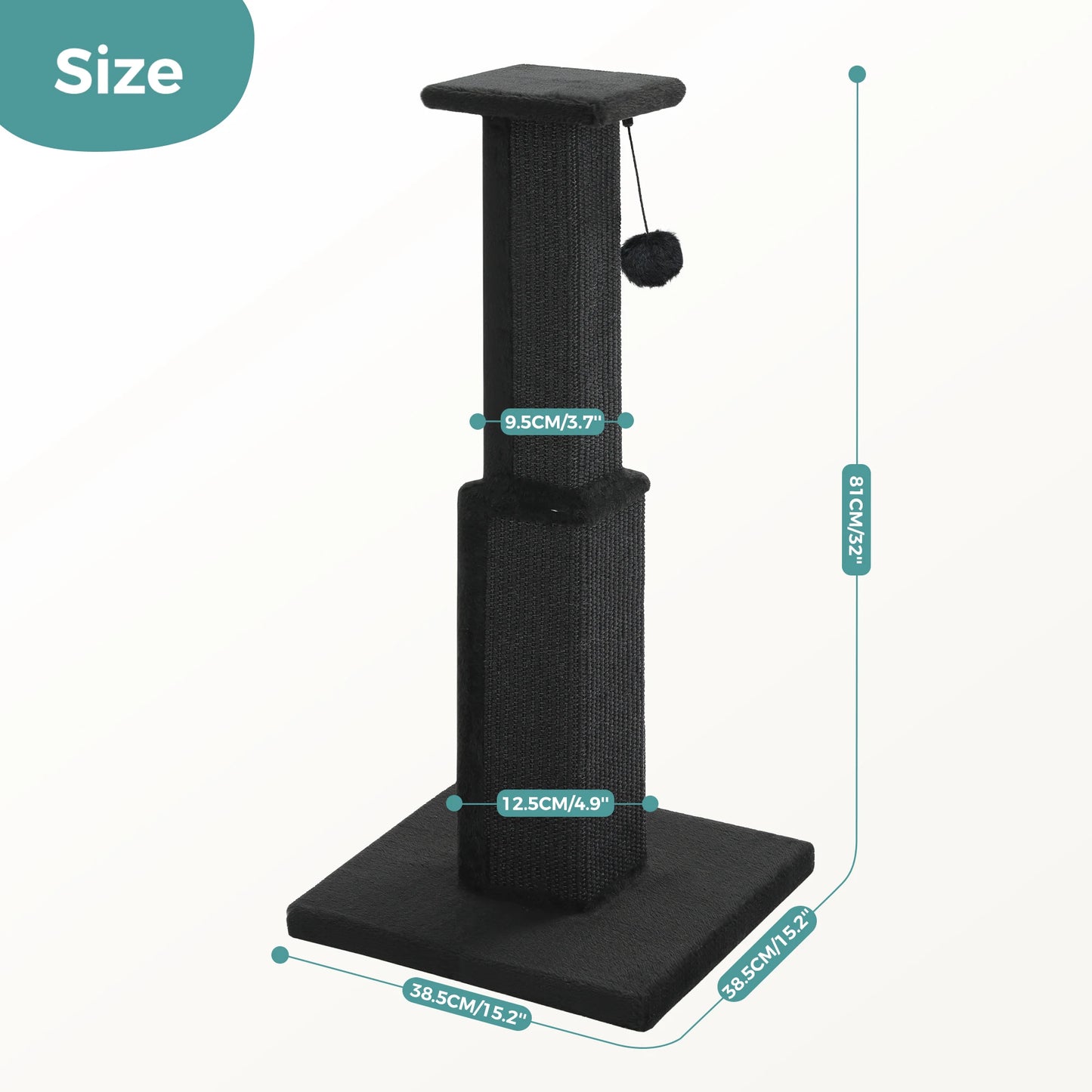 Large Scratching Post for Indoor Cats