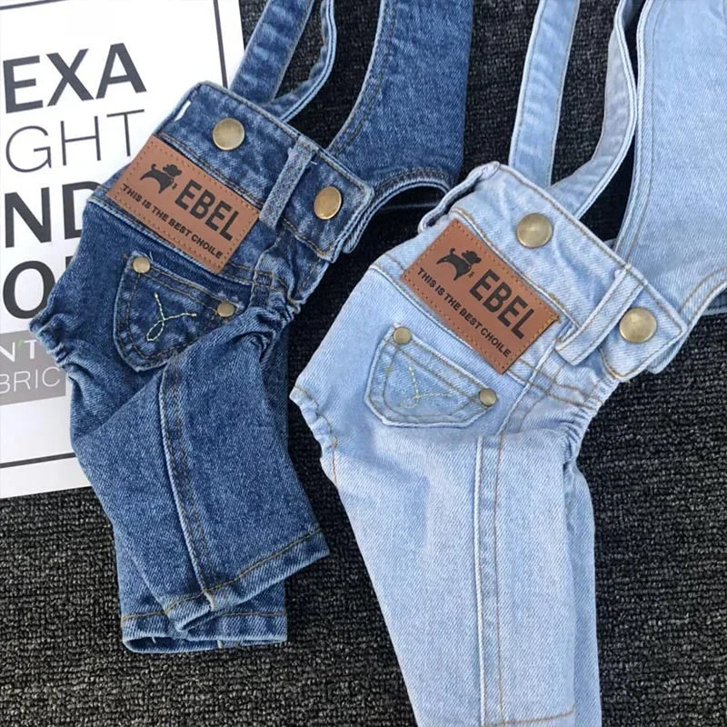 Small to Med Denim Dog Clothing