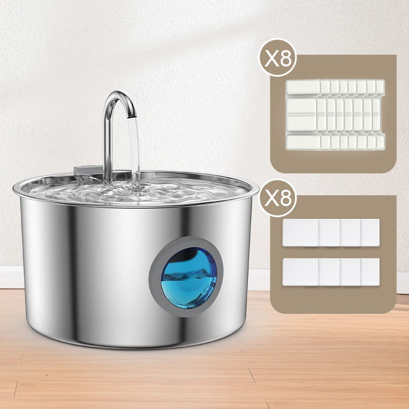 Stainless Steel 108 oz. Water Fountain