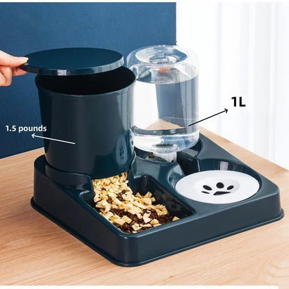 Large Capacity Food Bowl, Storage Dispenser