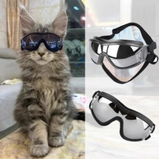 Small Breed UV Sunglasses, Adjustable Strap