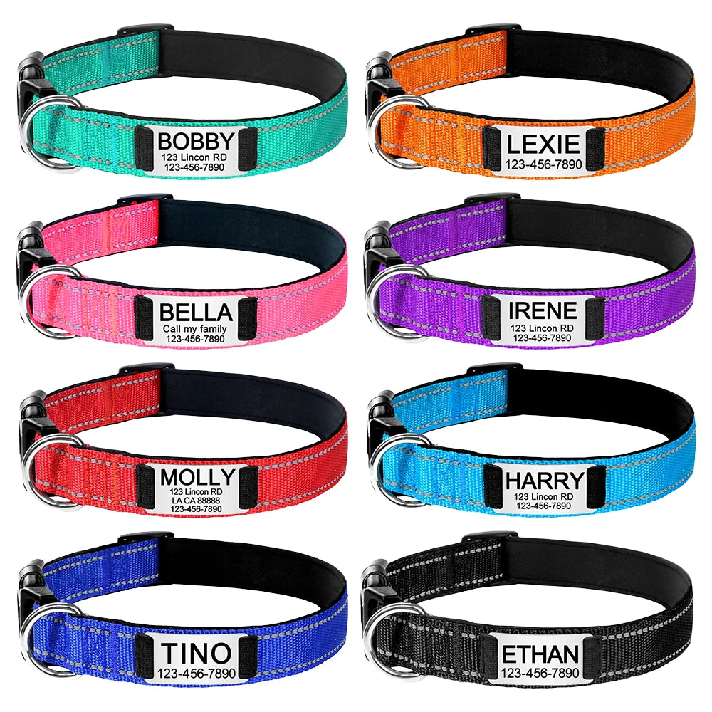 Adjustable Reflective Dog Collar