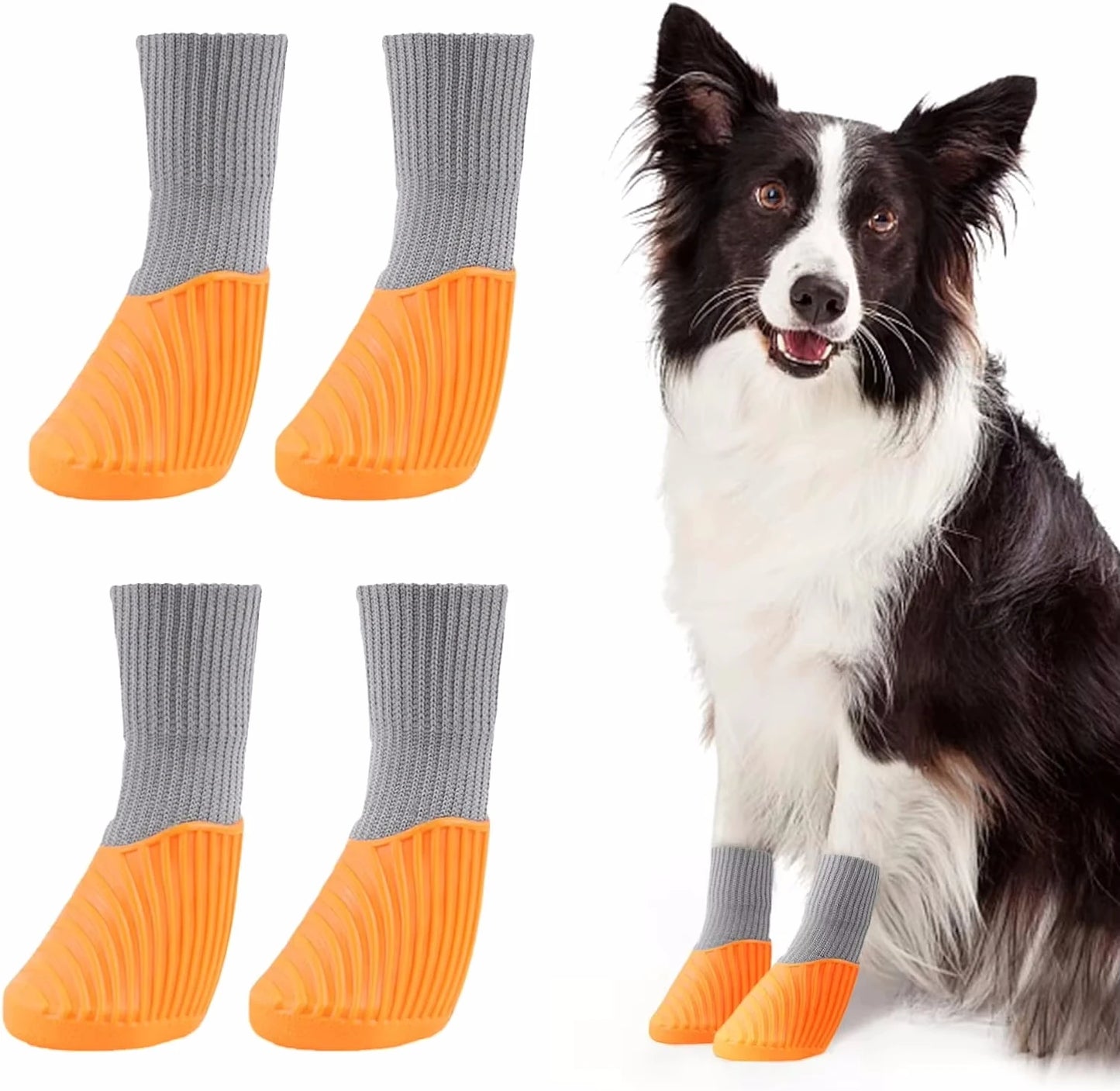 4Pcs Paw Protector Outdoor Waterproof Boots