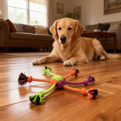 Durable Rope Toy Teeth Cleaning, Chewing
