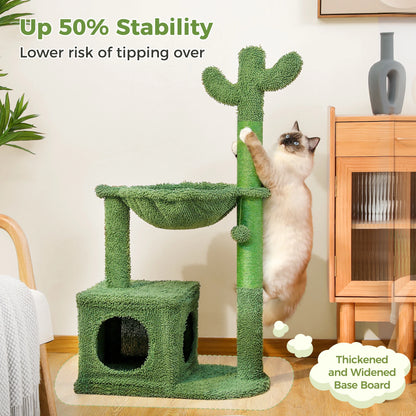 Cactus Cat Tree with Large Hammock