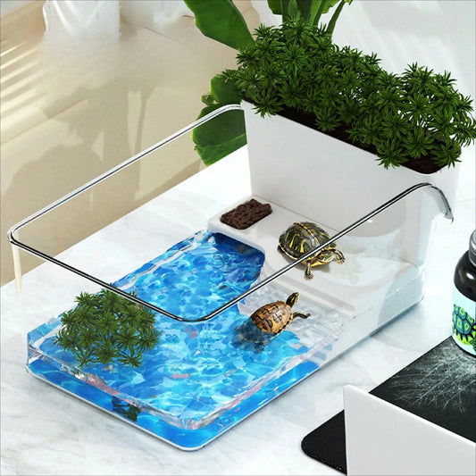 Turtle Tank with Basking Area