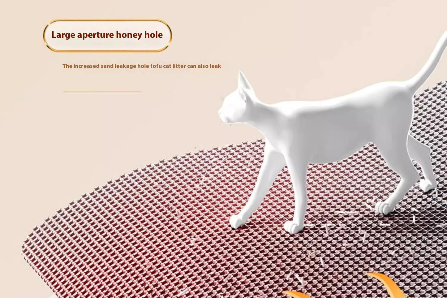 XL Washable Heavy Duty Cat Litter Mat
