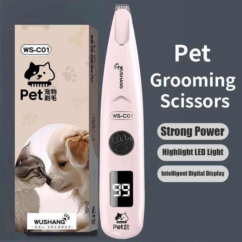 Waterproof Electric Groomer with LED Light