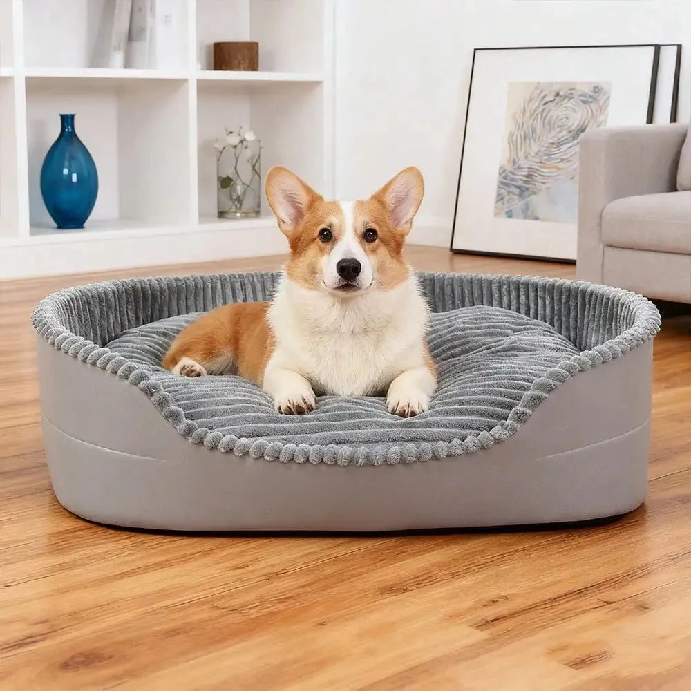 Machine-Washable Soft & Cozy Pet Bed