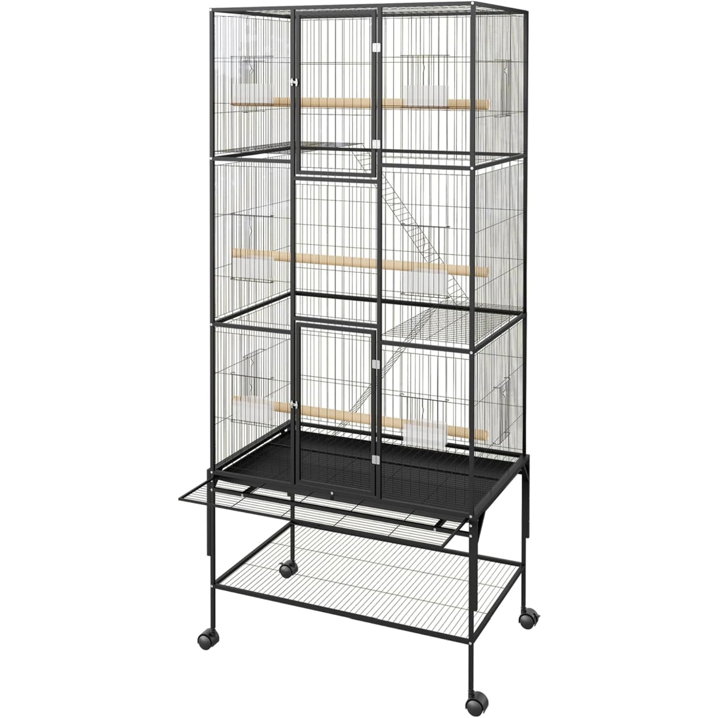 69-Inch XL Rolling Bird Cage