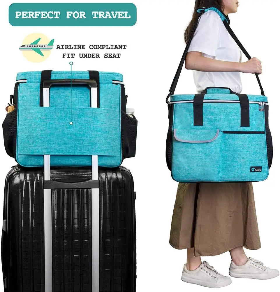 Pet Travel Bag Organizer for Dog & Cat