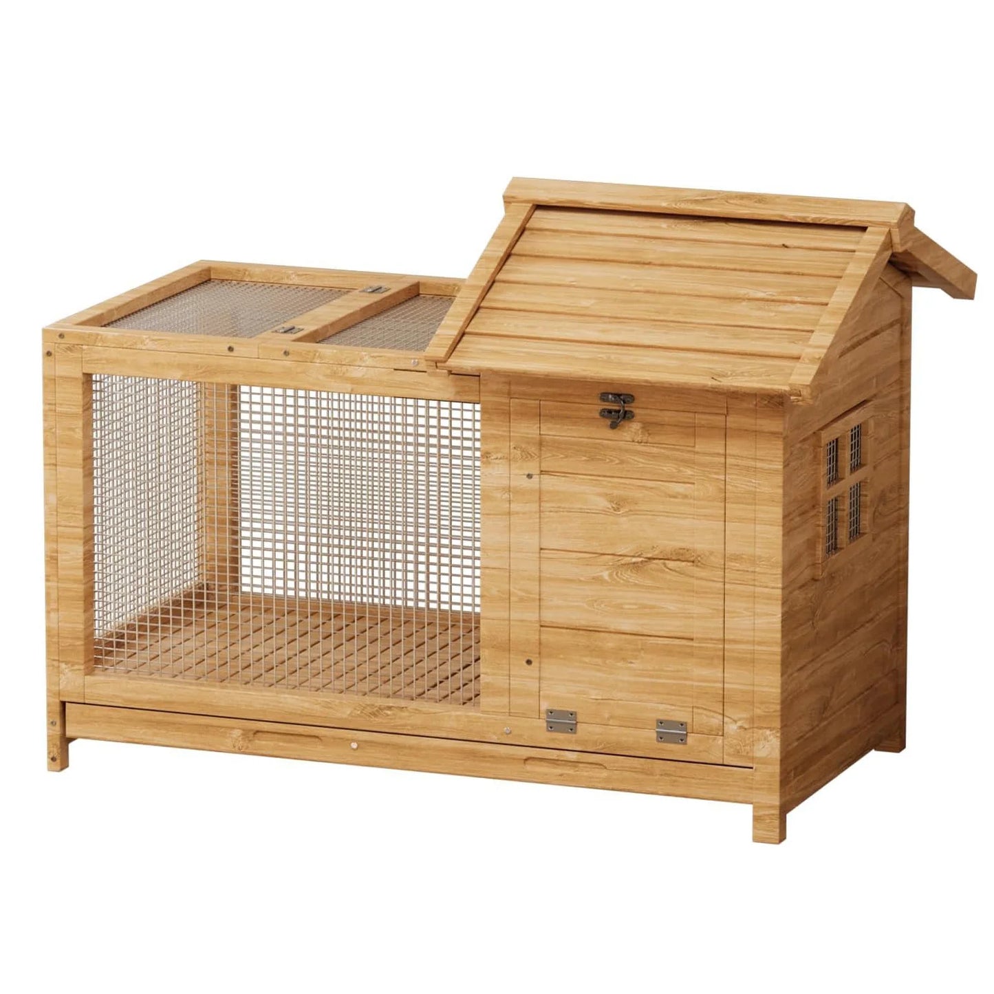 Wooden Rabbit Indoor/Outdoor Cage