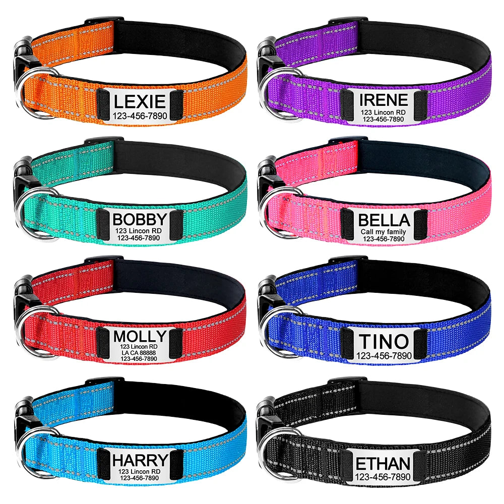 Adjustable Reflective Dog Collar