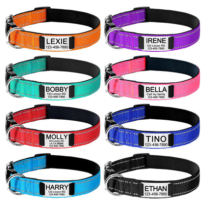 Adjustable Reflective Dog Collar
