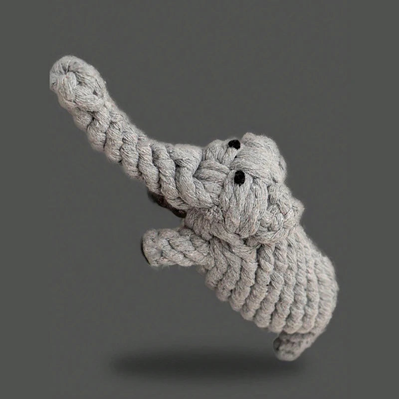 Rope Knot Grinding Hand-Woven Animal