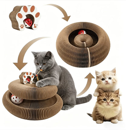 Foldable Corrugated Cat Scratching Board