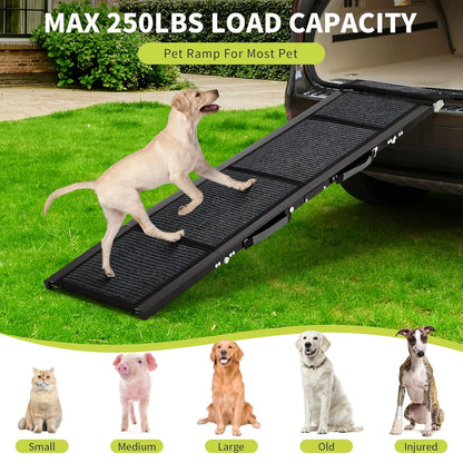 Folding Large Pet Ramp -Up to 250 LBS