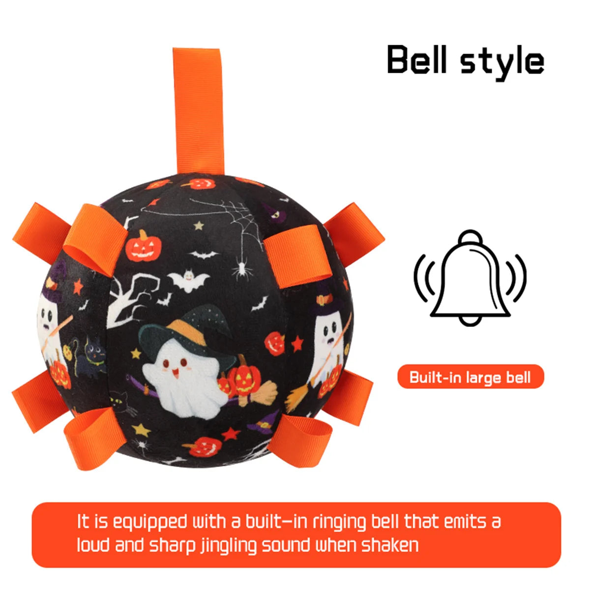 Interactive Pet Bell Sound Toy