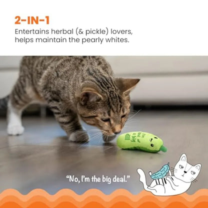 Plush Crinkle Toy with Catnip