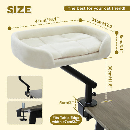 Adjustable 360° Cat Bed Stand
