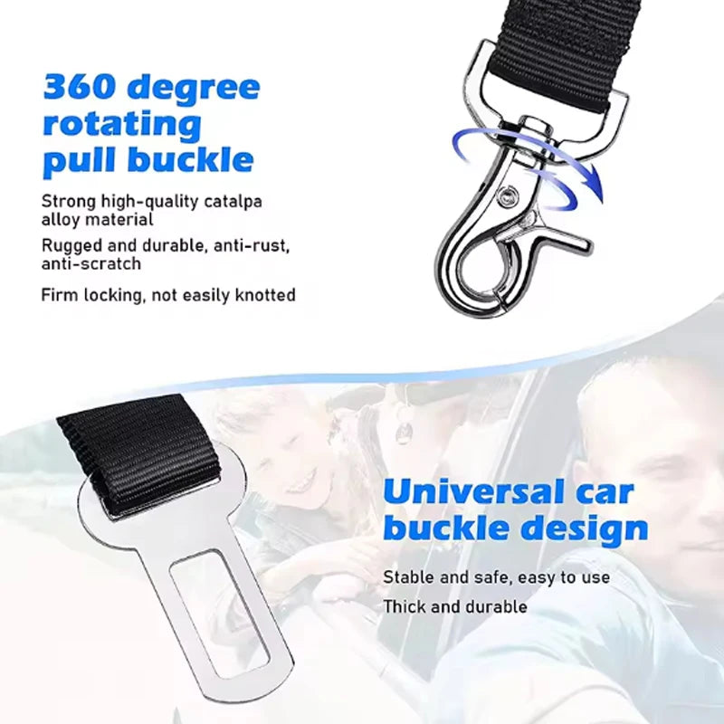Dog safety car seat belt
