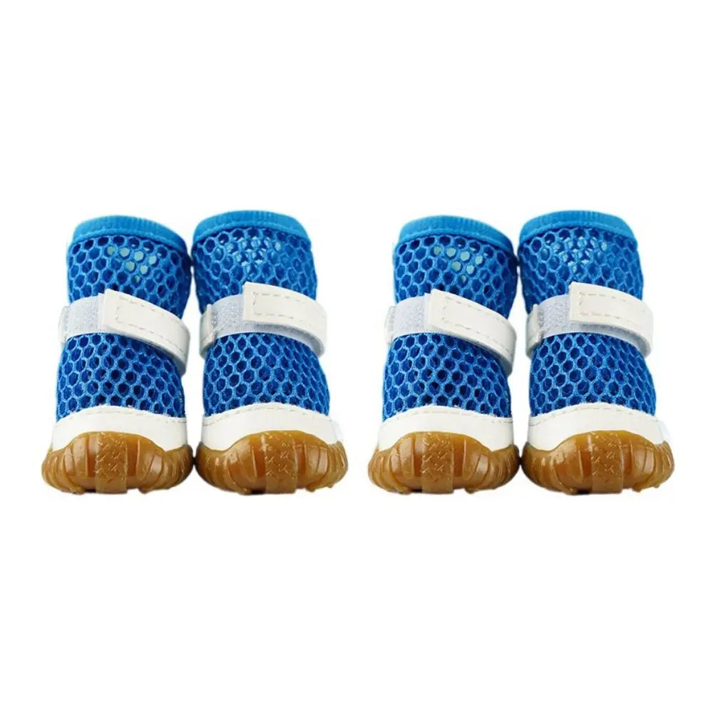 Breathable Dog Summer Net Shoes