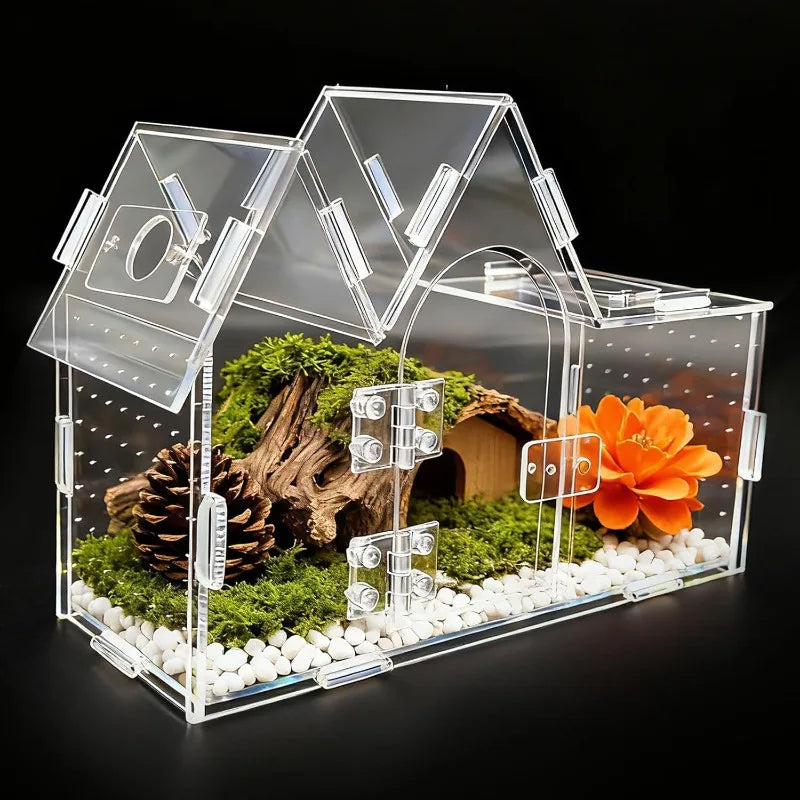 Acrylic Terrarium House/Breeding Cage