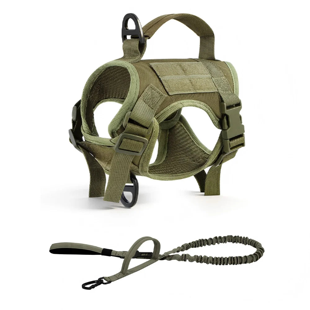 Tactical Cat Harness Vest and Leash Set