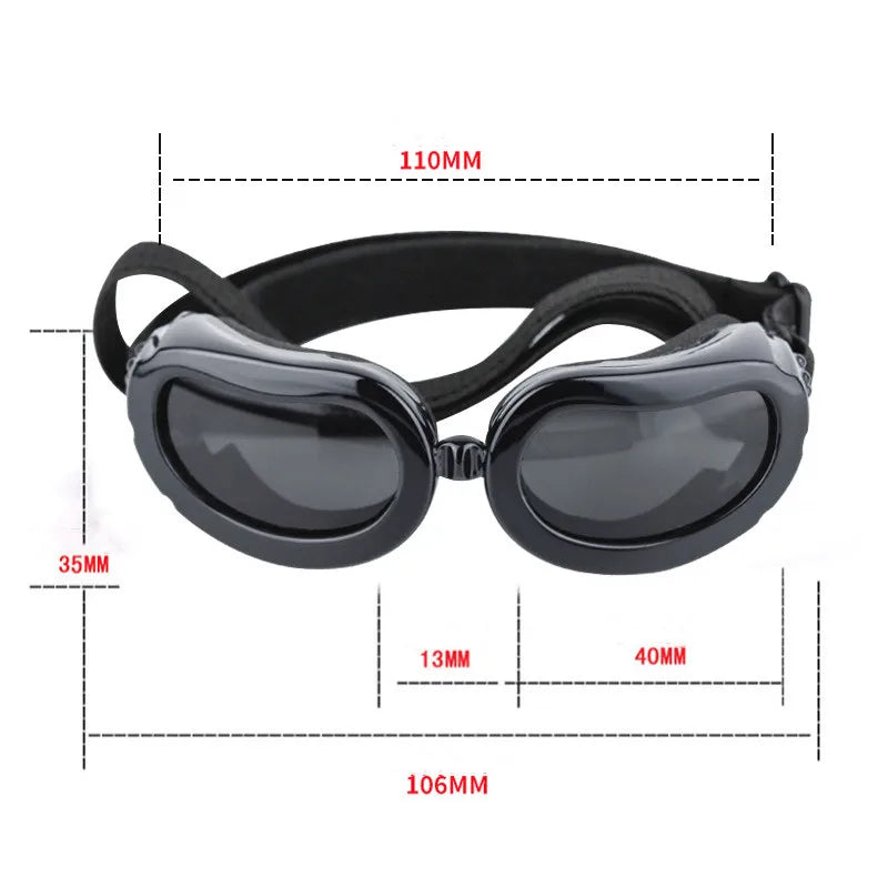 Fashion Small Dog Sunglasses w/UV Protection